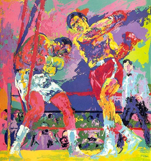 Leroy Neiman Frazier Foreman Jamaica